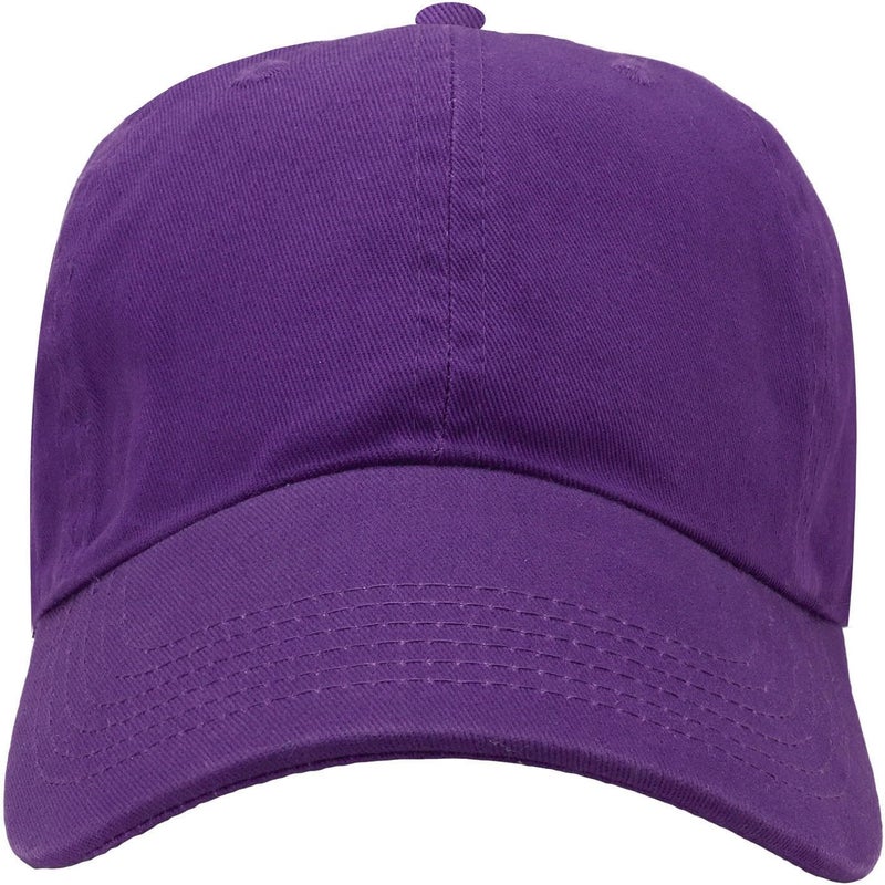 Falari Classic Baseball Cap Dad Hat 100% Cotton Soft Adjustable Size - Image 4